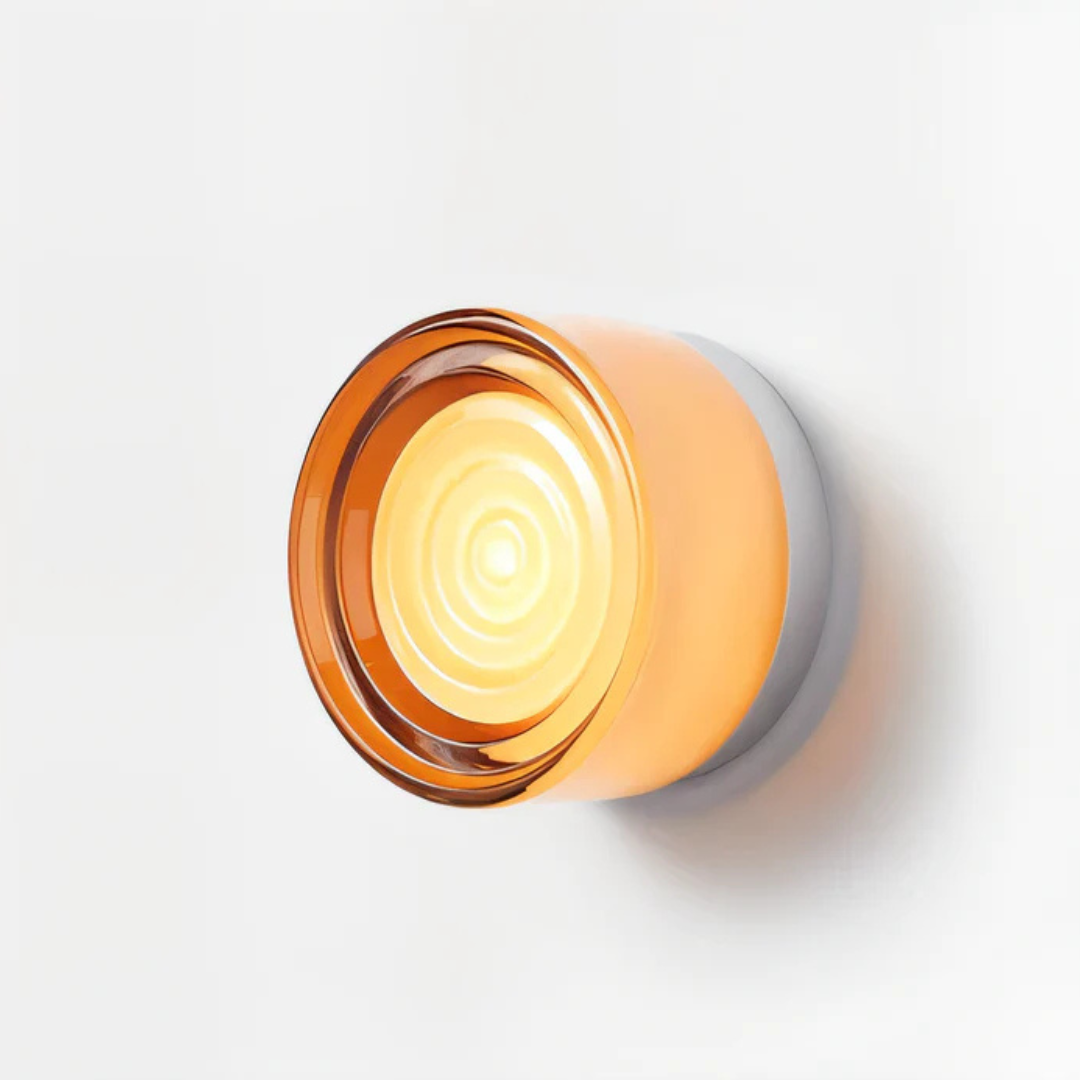 Rund Væglampe LED med Akryl Diffuser