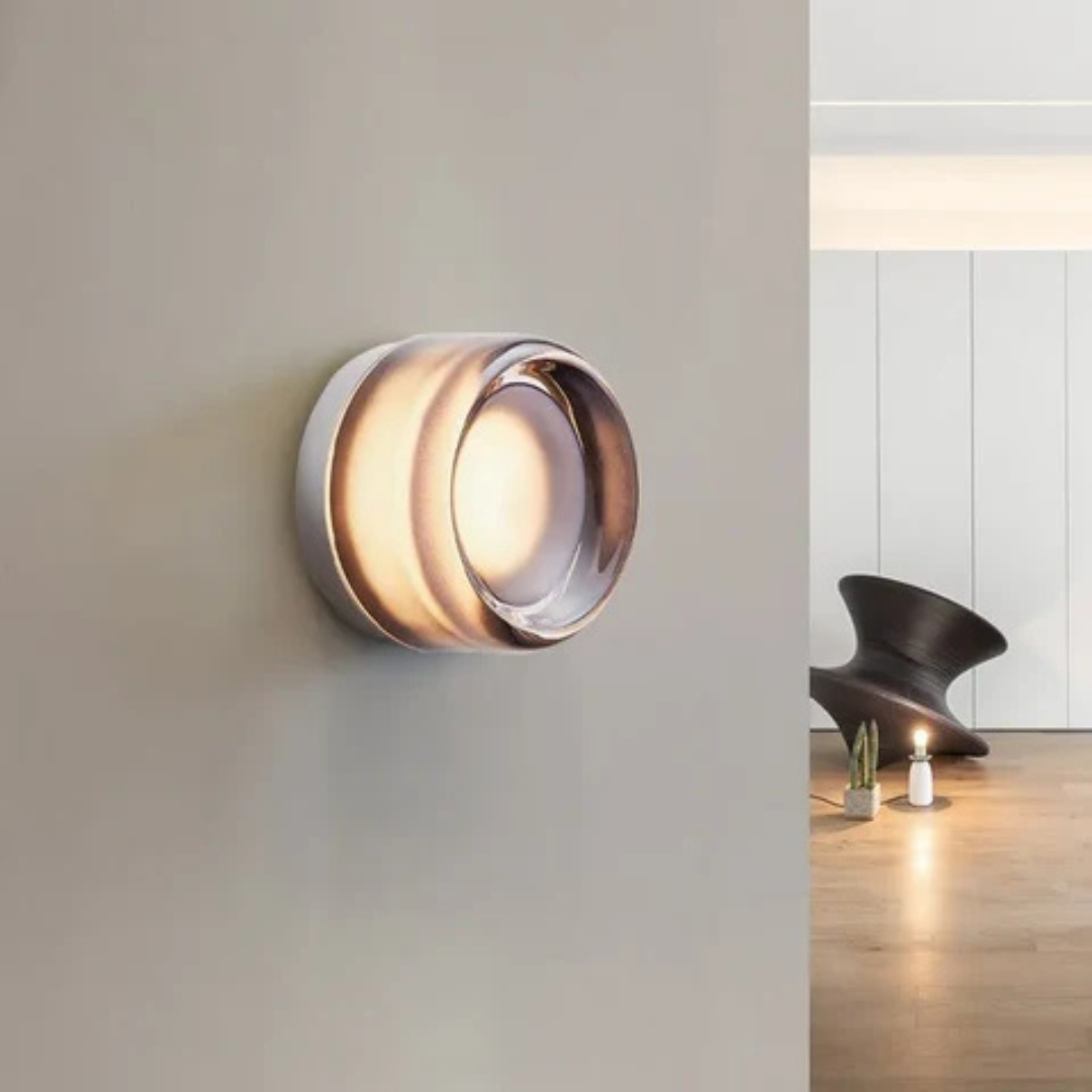Rund Væglampe LED med Akryl Diffuser
