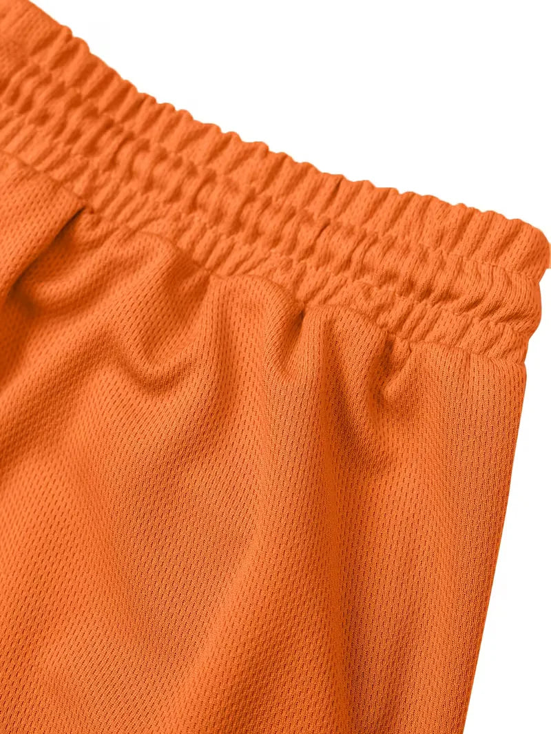 Herresæt Polo og Shorts i Åndbart Stof