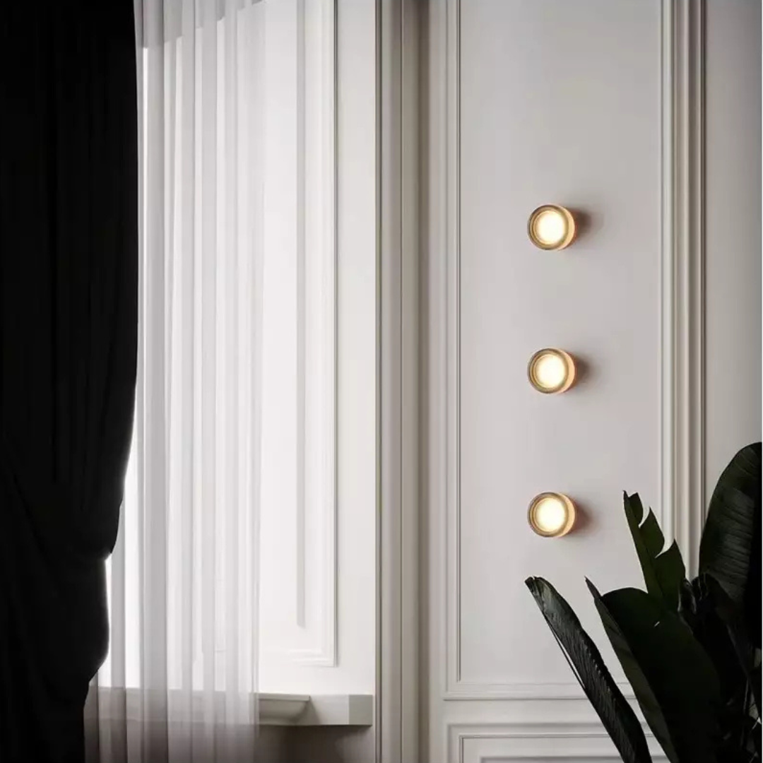Rund Væglampe LED med Akryl Diffuser