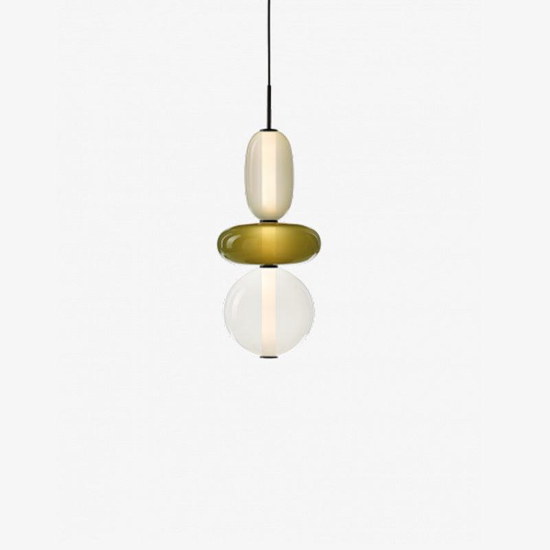 Hængelampe i Farvet Glas – Moderne Glasdesign