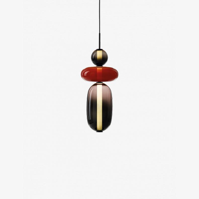 Hængelampe i Farvet Glas – Moderne Glasdesign