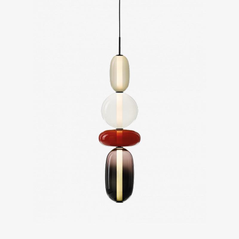 Hængelampe i Farvet Glas – Moderne Glasdesign
