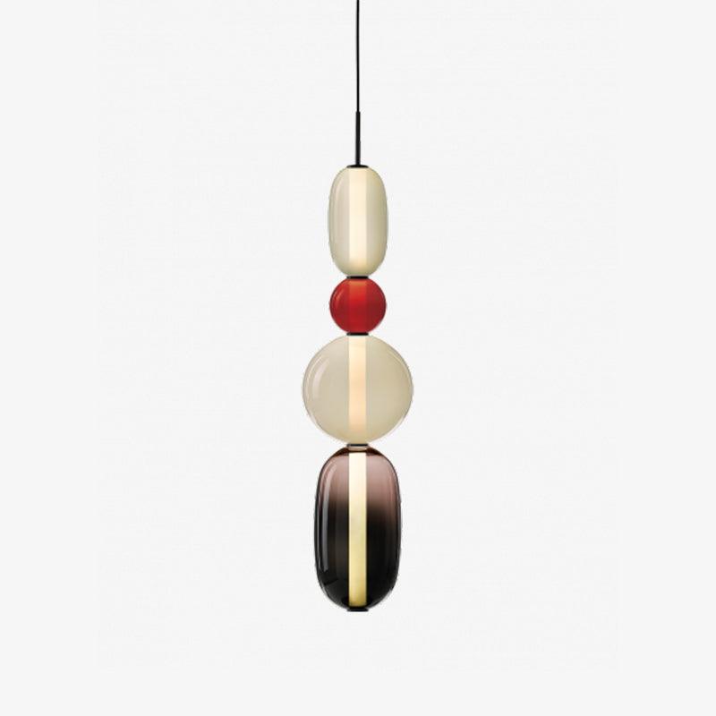 Hængelampe i Farvet Glas – Moderne Glasdesign