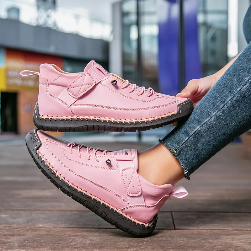 Dame Ortopædiske Sneakers – Slip-On med Ekstra Dæmpning