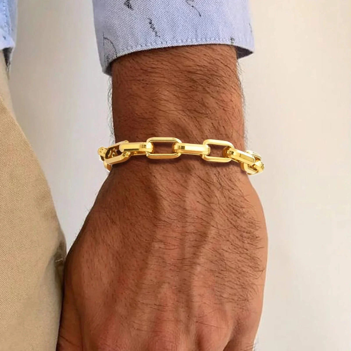 Dame Armbånd Rustfrit Stål med Lænkedesign