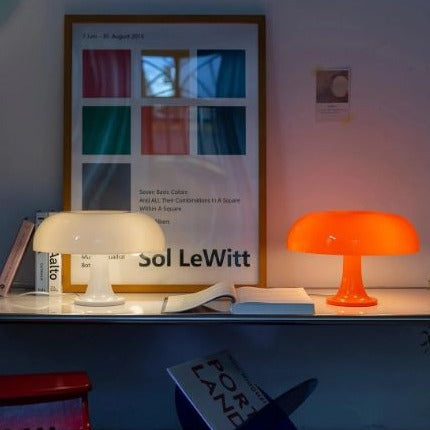 Bordlampe i Svampeform – Skandinavisk Design