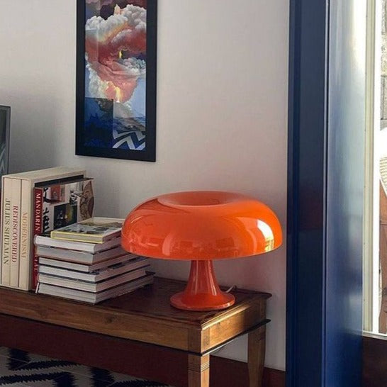 Bordlampe i Svampeform – Skandinavisk Design