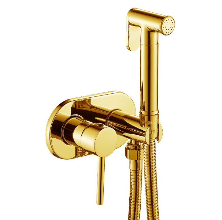 Hand Bidet Spray – Stainless Steel, Modern Design with Hot and Cold Water for Bathroom or Toilet