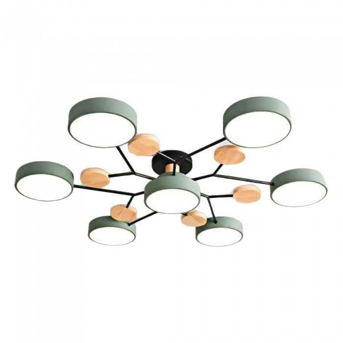 Loftlampe med Grene – Skandinavisk LED Plafond, 4-7 Lyspunkter