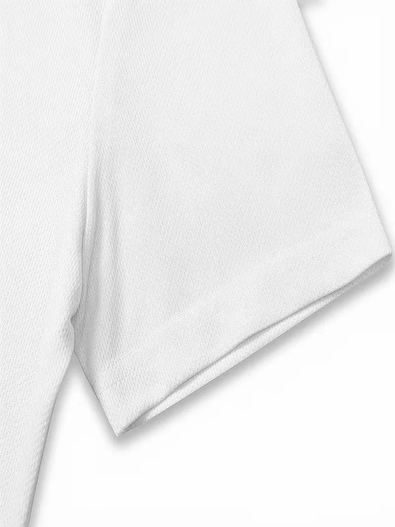 Herresæt Polo og Shorts i Åndbart Stof