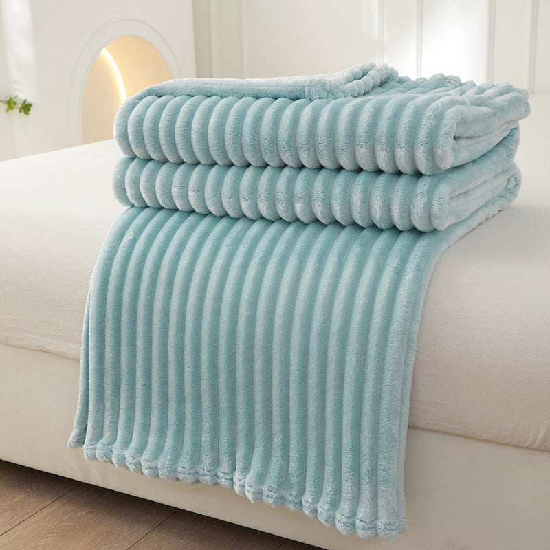 Plaid med Struktur til Sofa eller Seng | Stor