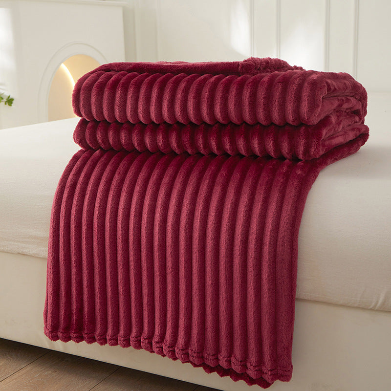 Plaid med Struktur til Sofa eller Seng | Stor