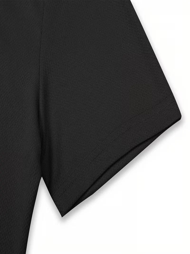 Herresæt Polo og Shorts i Åndbart Stof