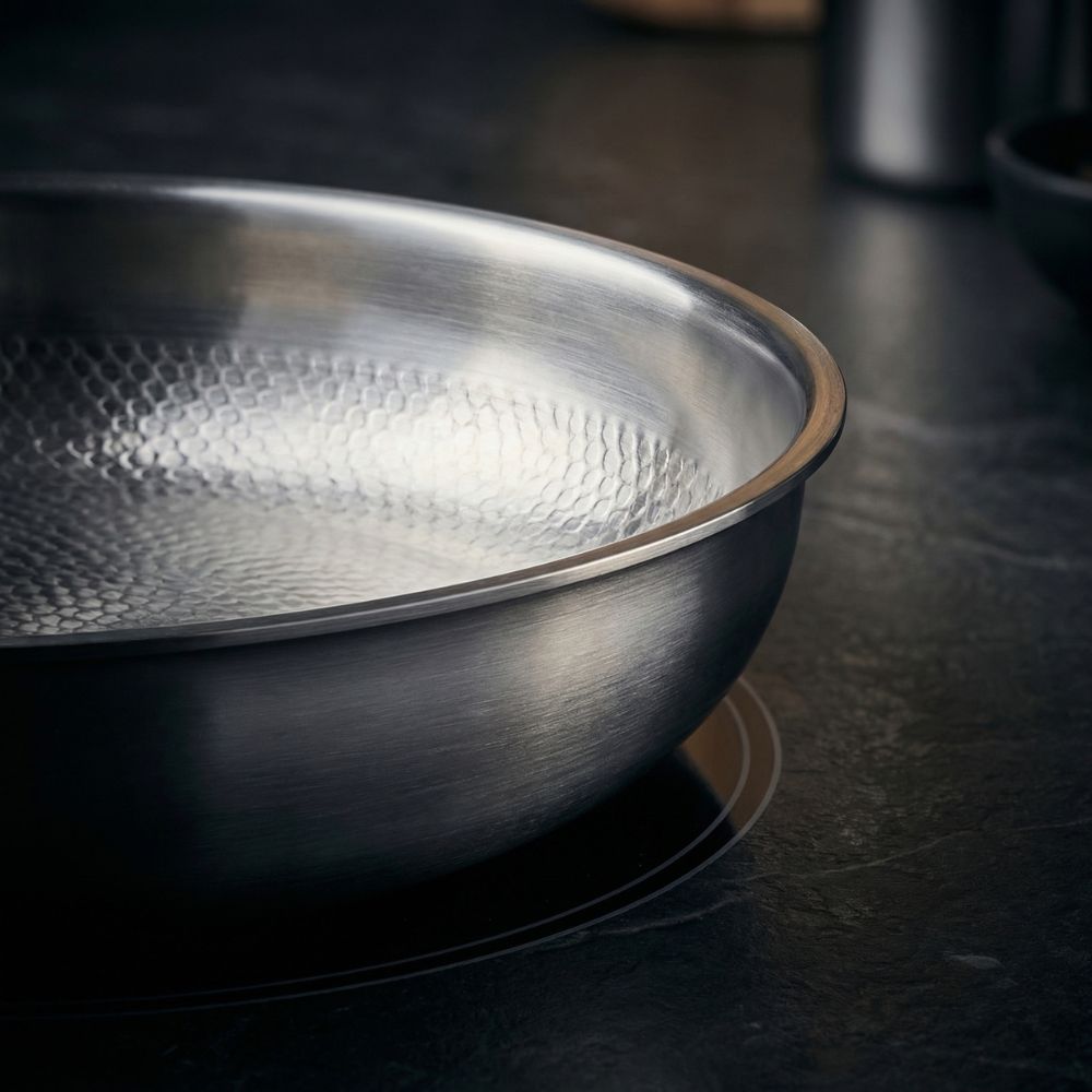 Stegepande i Titanium med Gratis Låg