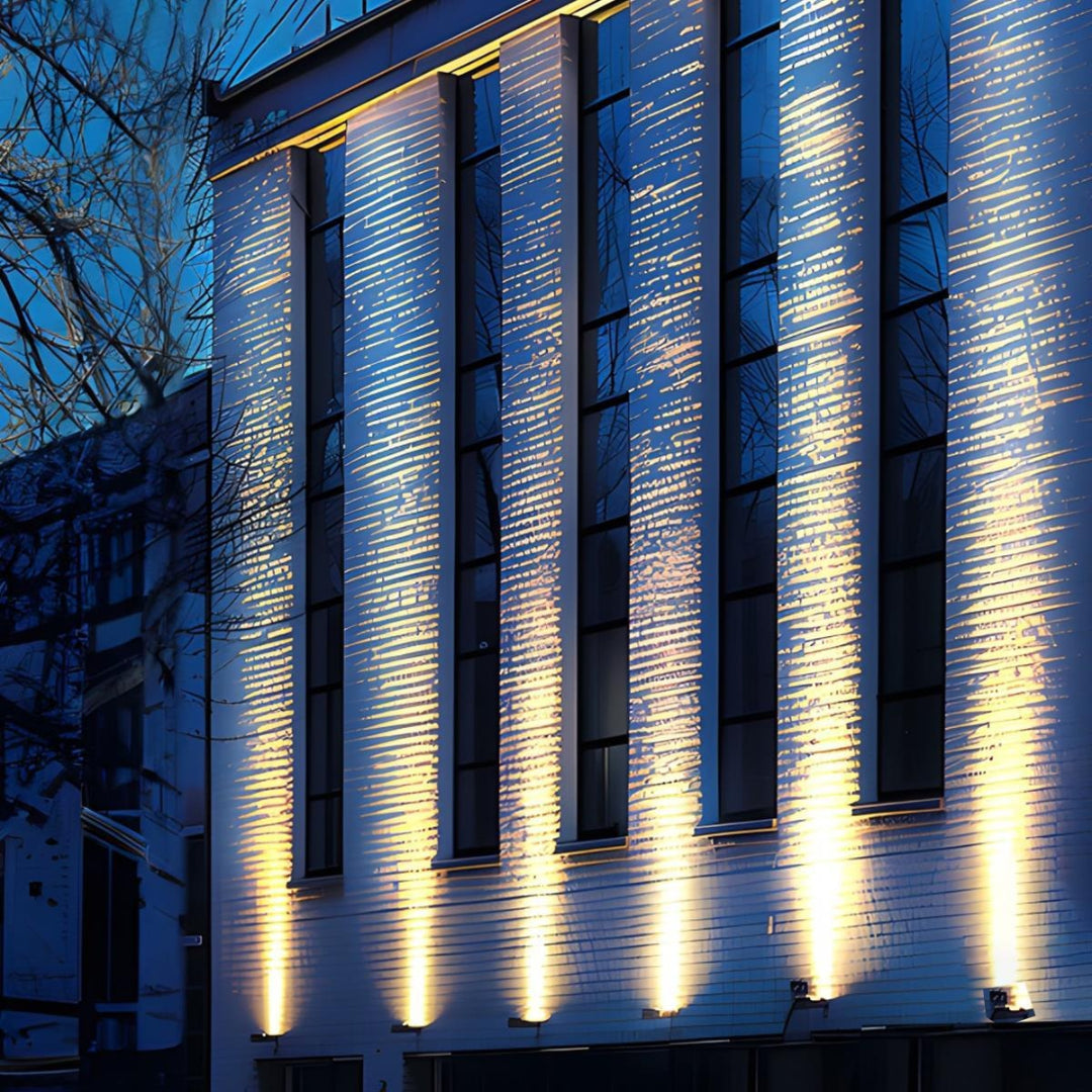 Udendørs Væglampe LED i Arkitektonisk Design – Aluminium