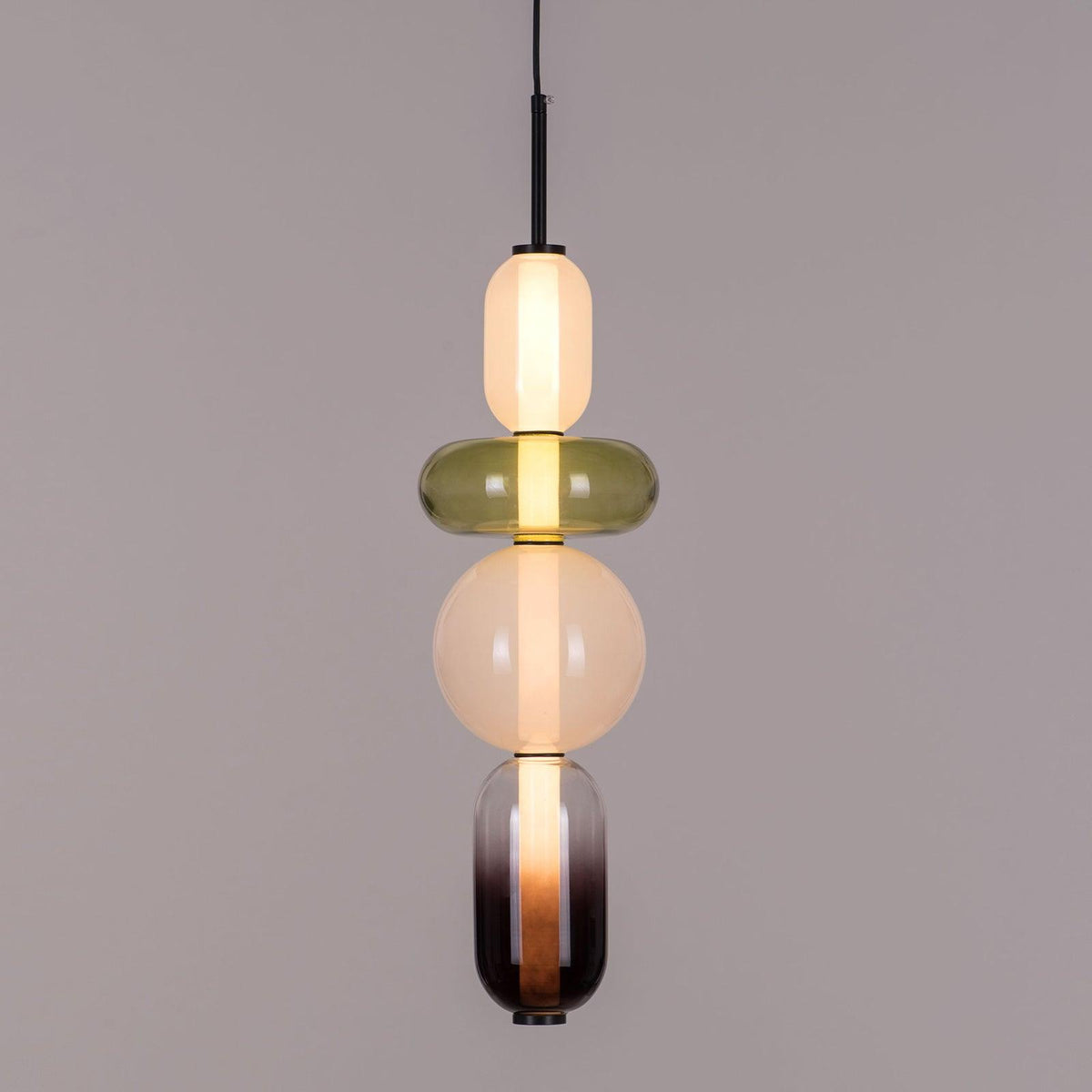 Hængelampe i Farvet Glas – Moderne Glasdesign
