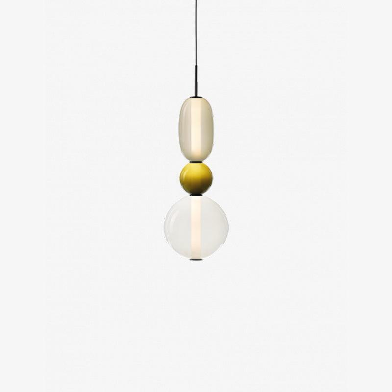 Hængelampe i Farvet Glas – Moderne Glasdesign