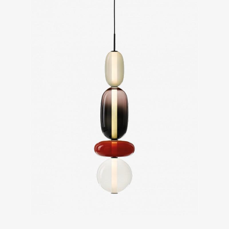 Hængelampe i Farvet Glas – Moderne Glasdesign