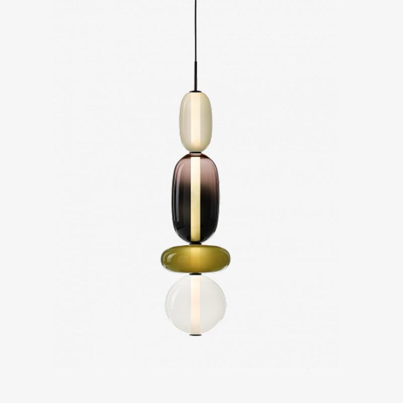 Hængelampe i Farvet Glas – Moderne Glasdesign
