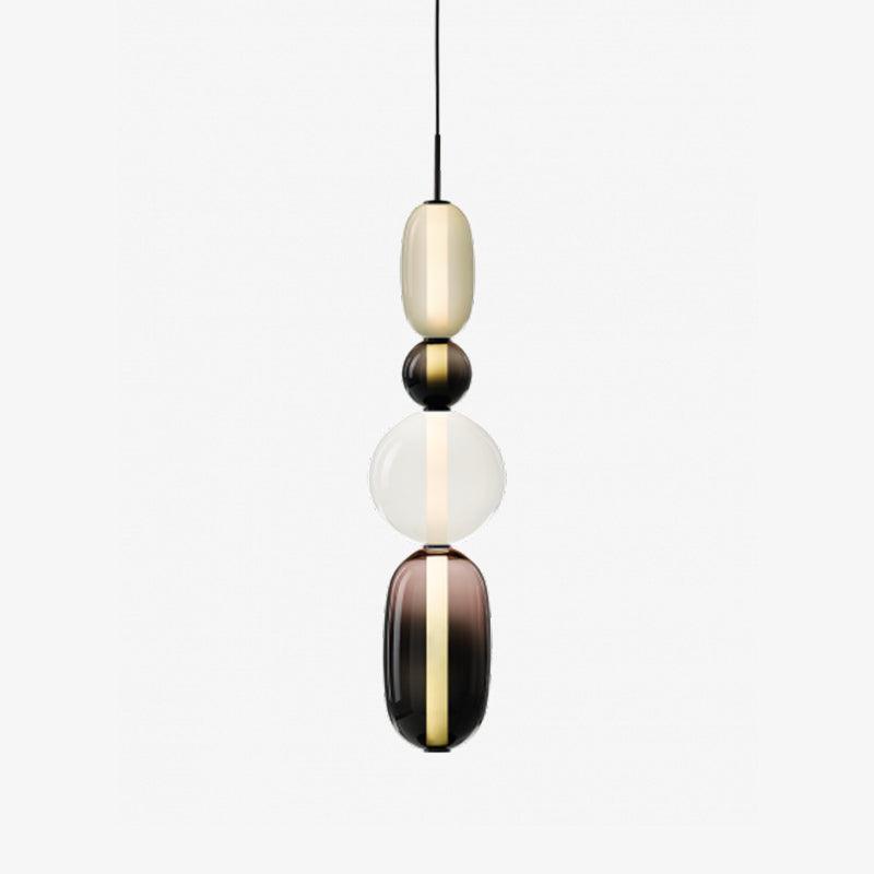 Hængelampe i Farvet Glas – Moderne Glasdesign