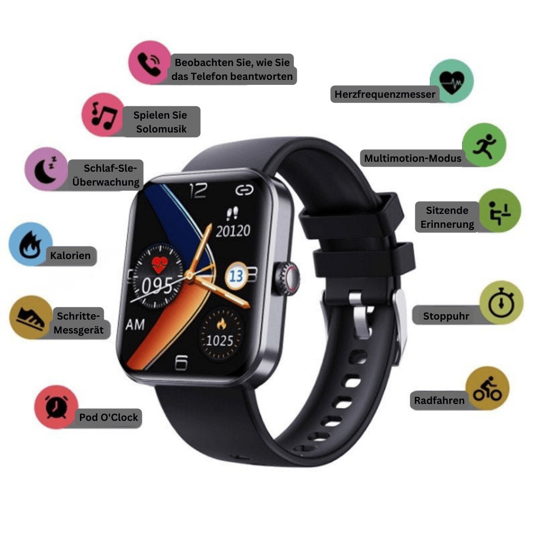 GlucoFit - Non-Invasive Smart Health Watch for Glucose & Wellness Tracking 6