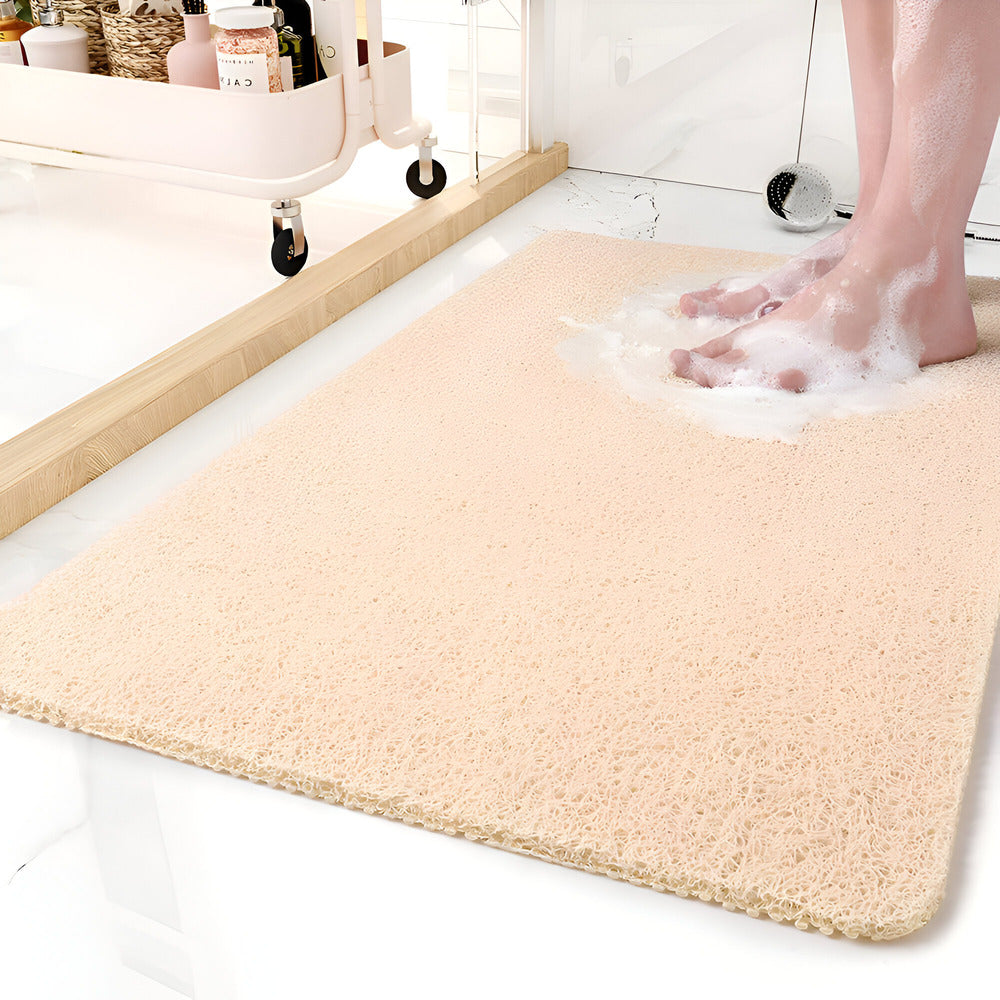 Non-Slip Bath Mat – Soft Plastic, Water-Permeable for the Bathroom