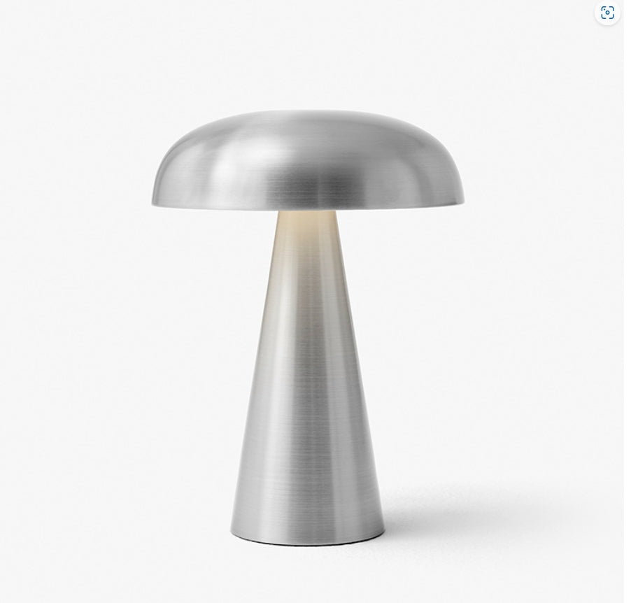 Bordlampe LED Svampeform - Genopladelig & Trådløs