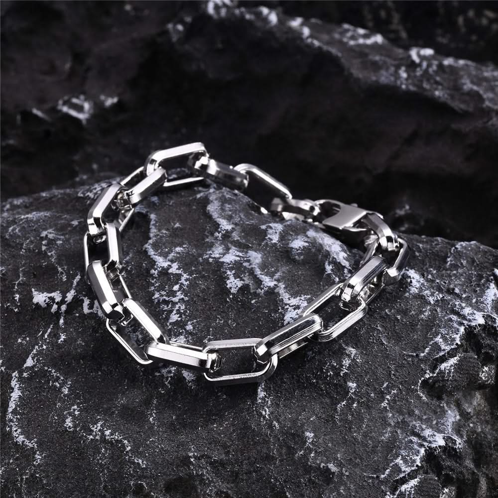 Dame Armbånd Rustfrit Stål med Lænkedesign