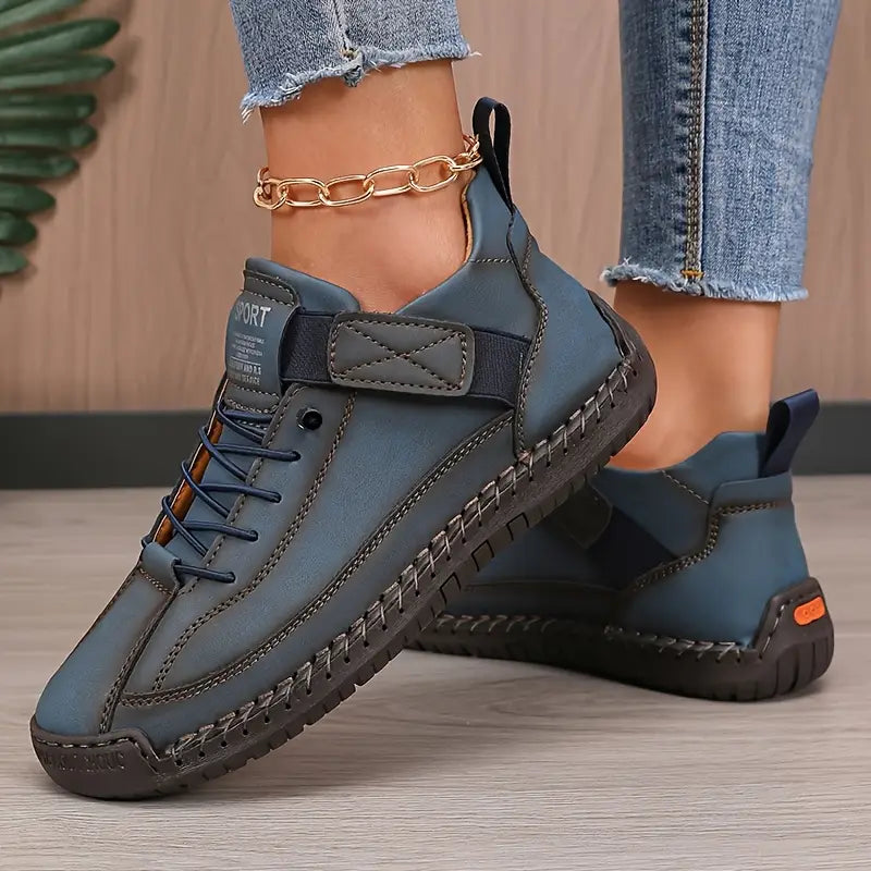 Dame Ortopædiske Sneakers – Slip-On med Ekstra Dæmpning