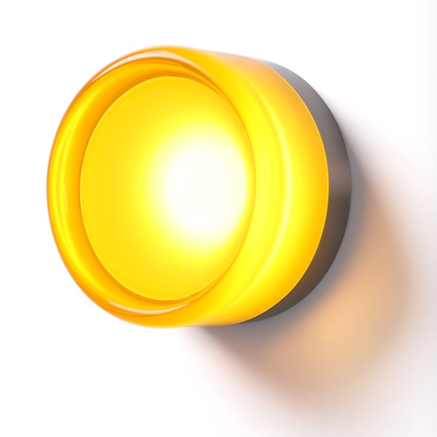 Rund Væglampe LED med Akryl Diffuser