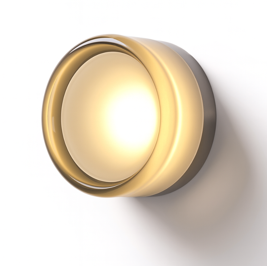 Rund Væglampe LED med Akryl Diffuser