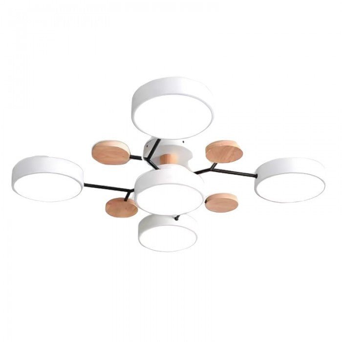 Loftlampe med Grene – Skandinavisk LED Plafond, 4-7 Lyspunkter