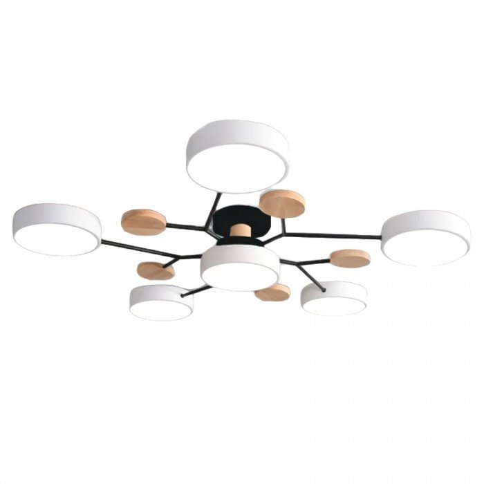 Loftlampe med Grene – Skandinavisk LED Plafond, 4-7 Lyspunkter
