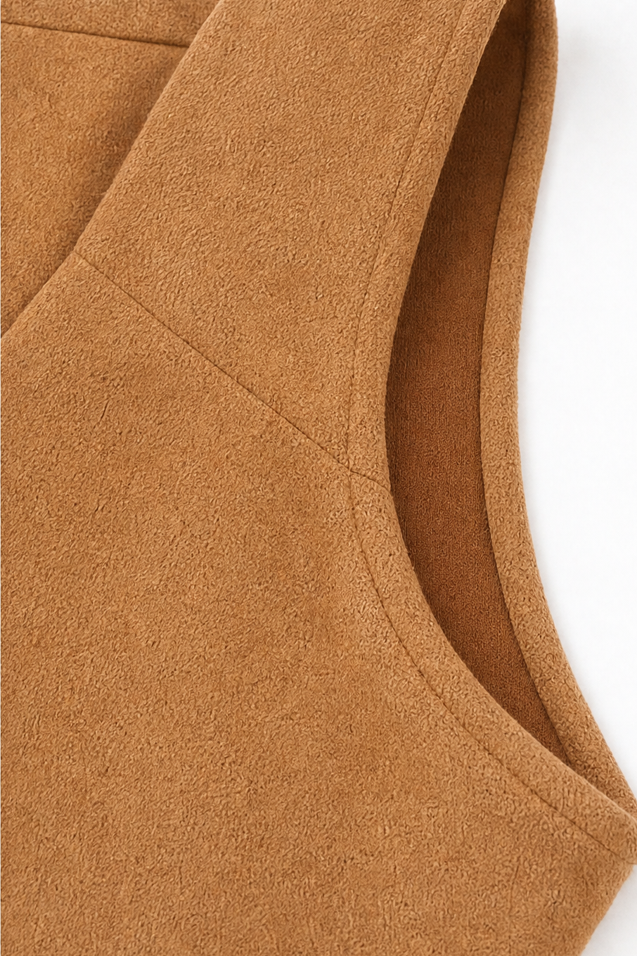 Dame Lang Vest Uden Ærmer – Åben Front Longline